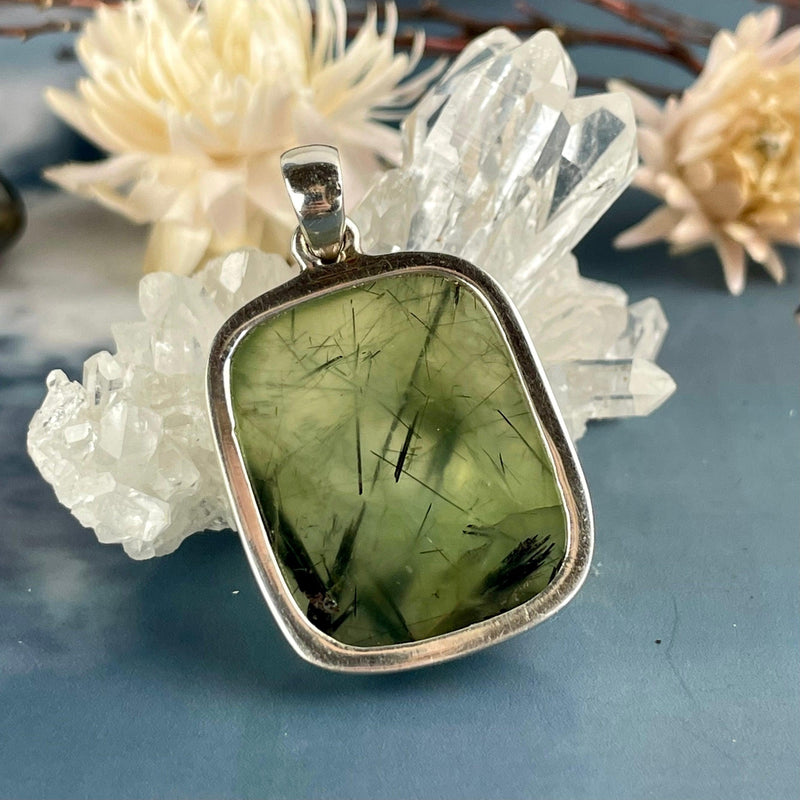 Epidote Gemstone Pendant