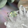 Pale Green Crystal Ring
