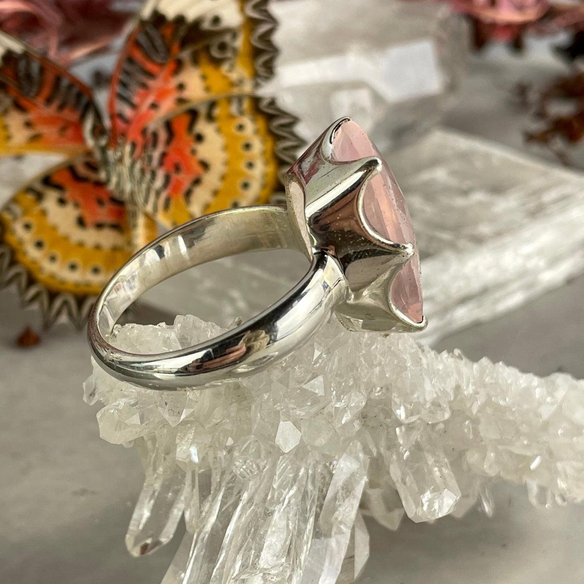 Rose Quartz Ring
