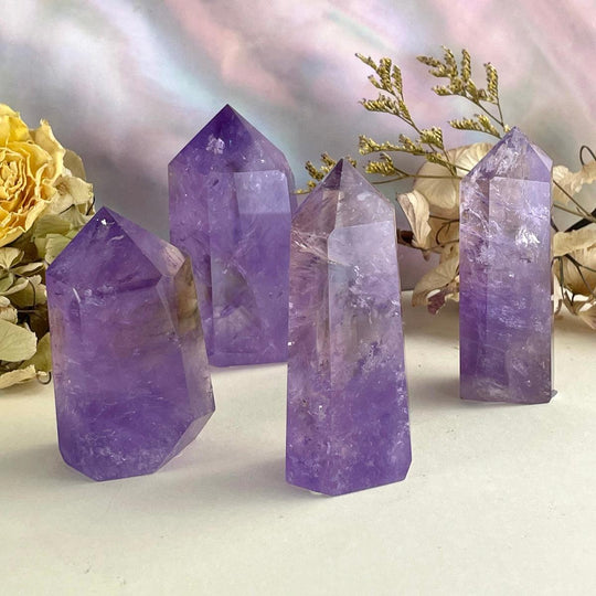Ametrine Crystal Points