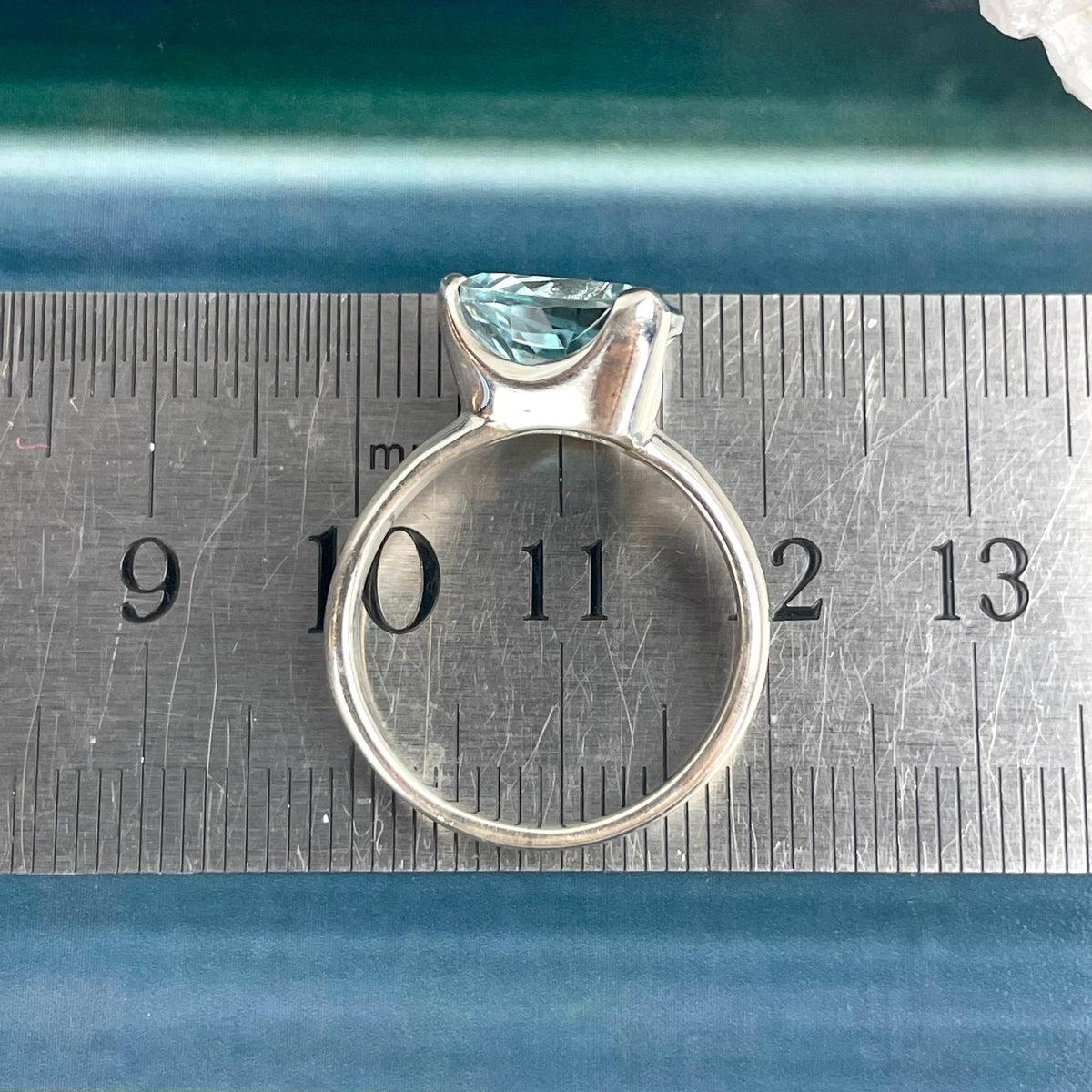 Triangle Shape Gemstone Ring