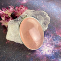Oval Rose Quartz Pendant