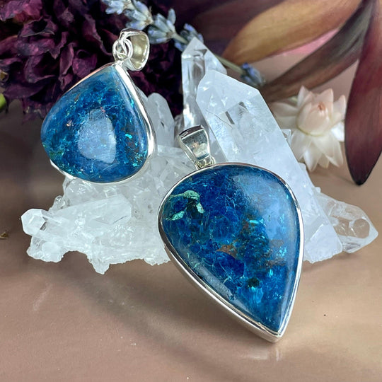 Shattuckite Assorted Shape Pendants
