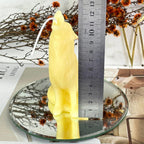 Beeswax Wolf Candle
