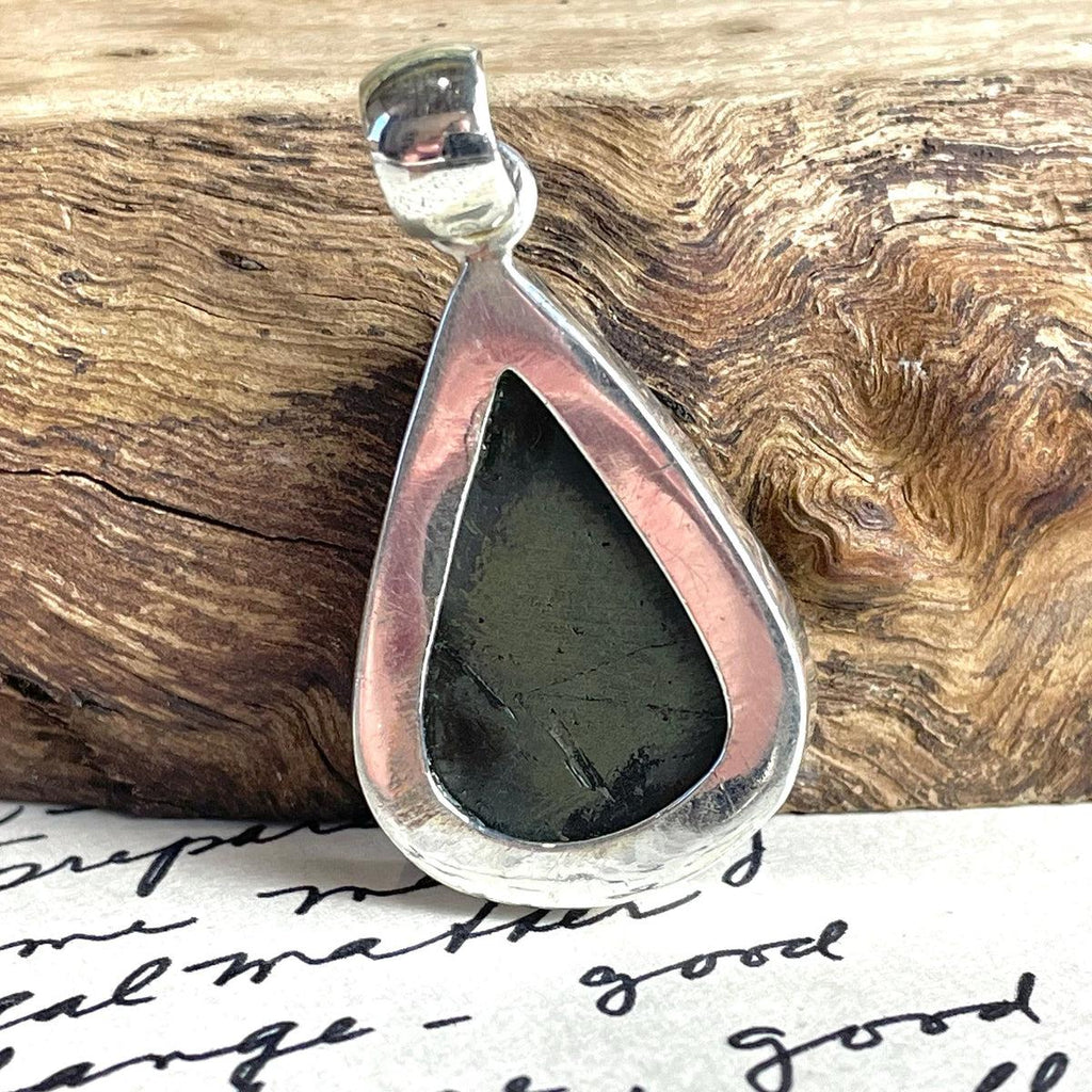 Raw Black Tourmaline Pendant