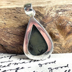 Raw Black Tourmaline Pendant