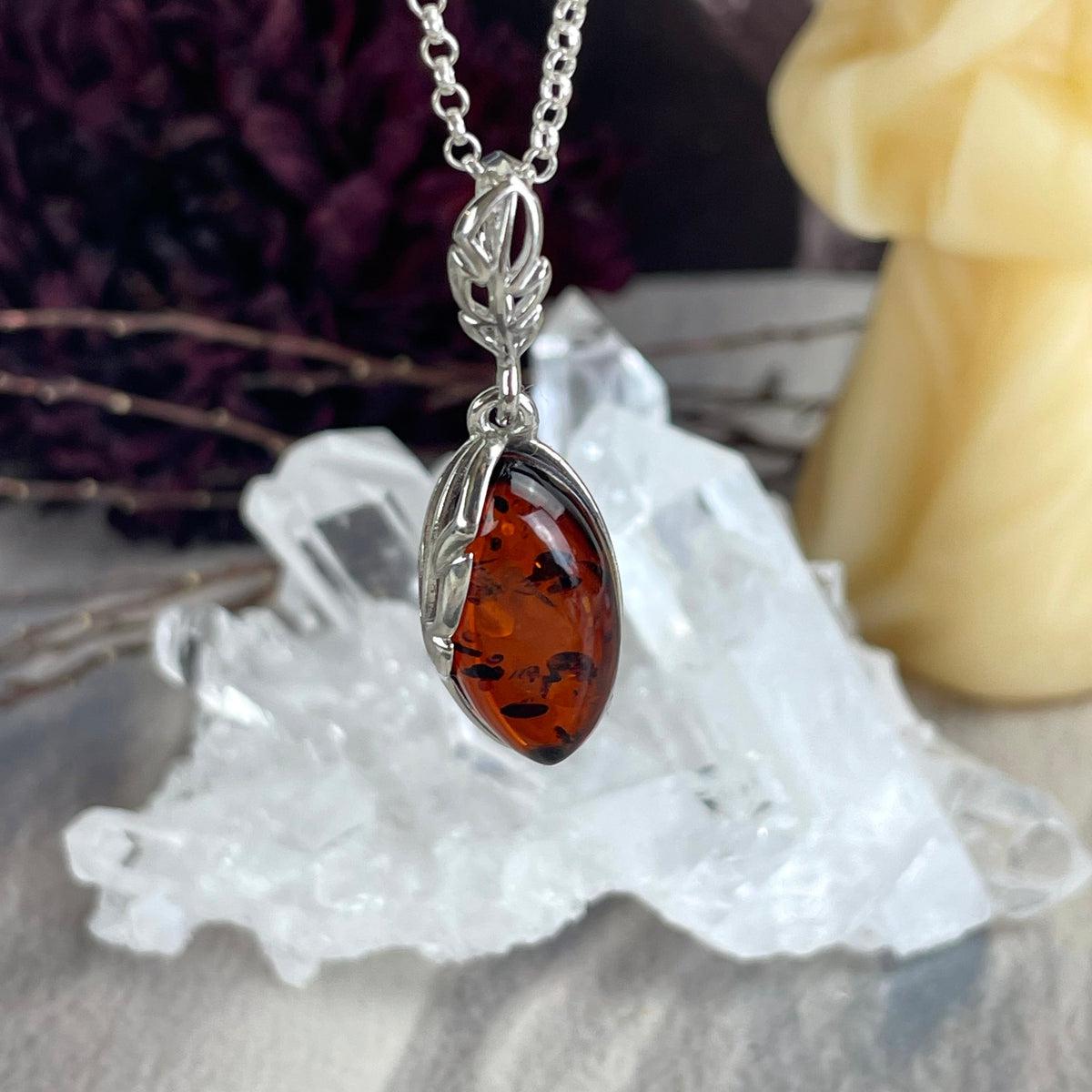 Amber Sterling Silver 
