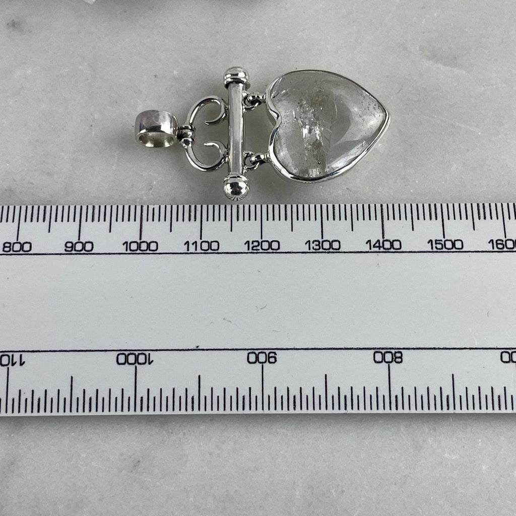 Clear Crystal Heart Jewellery