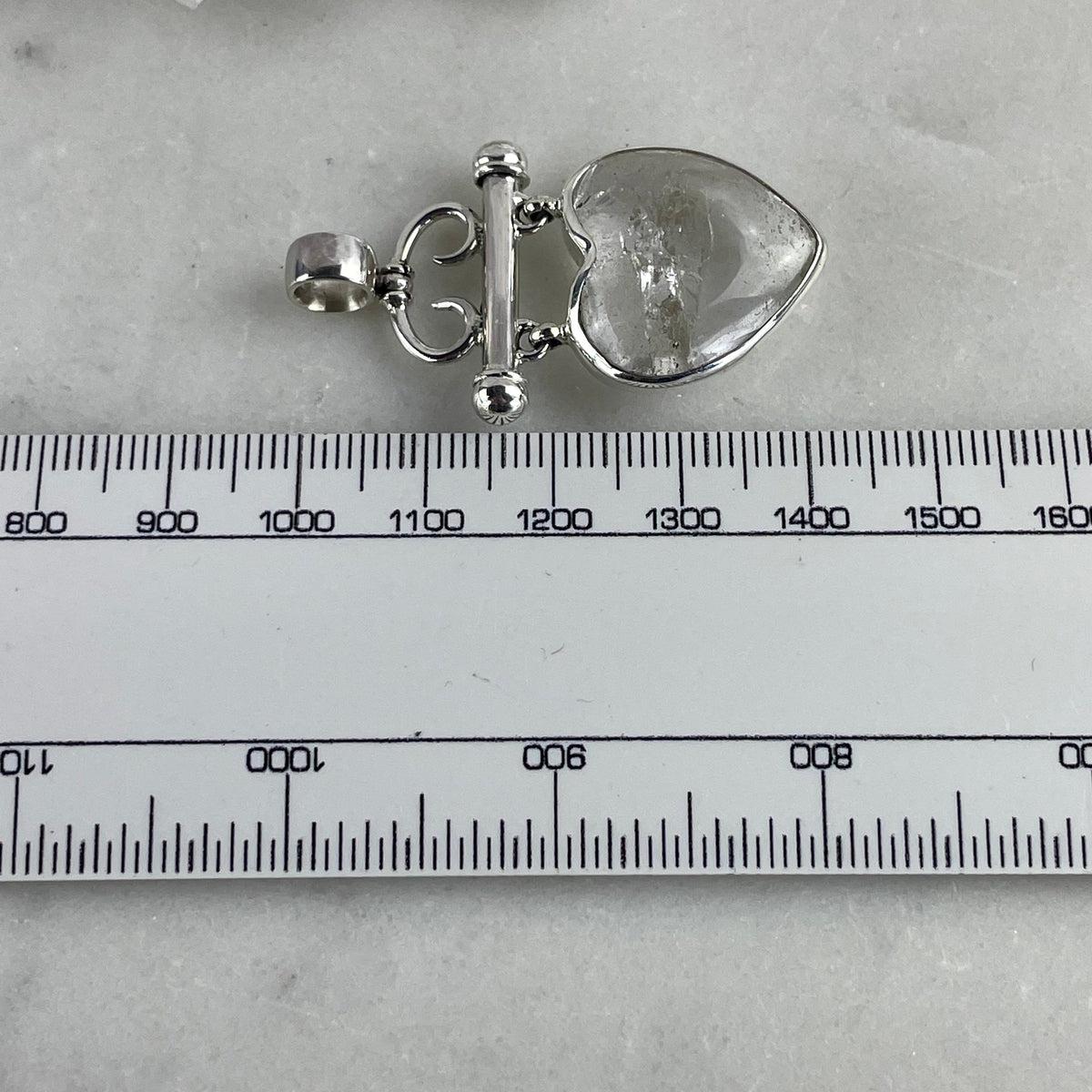 Clear Crystal Heart Jewellery