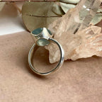 Small Size Aquamarine Ring