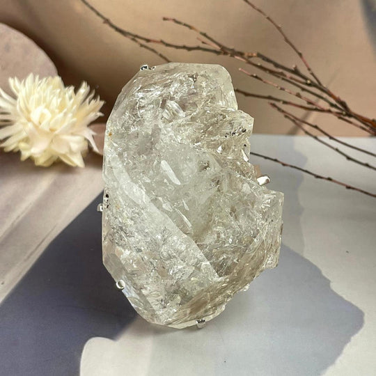 Elestial Smokey Quartz Raw Large Pendant