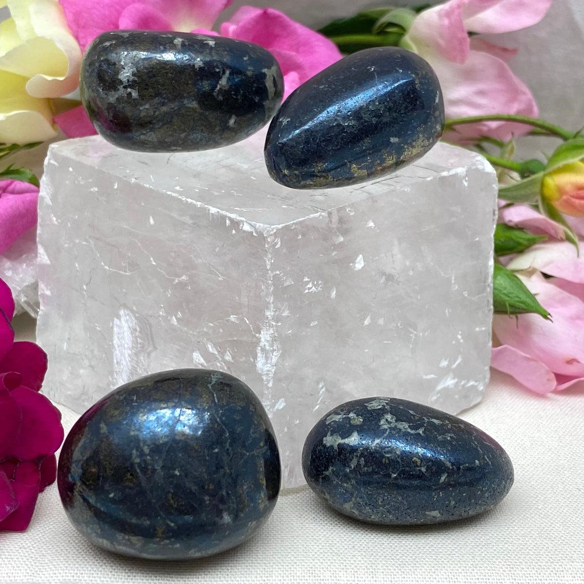 Covellite Tumbled Stones
