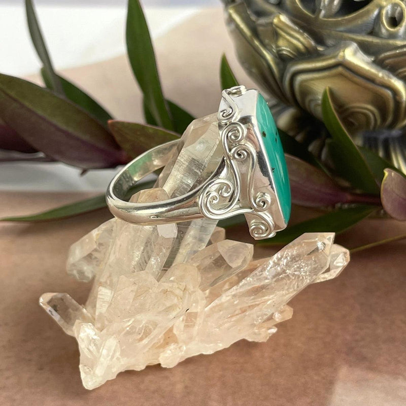 Gem Silica Crystal Ring