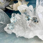 Aquamarine Stud Earrings