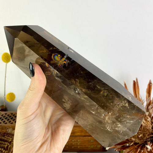 Smokey Quartz Tower