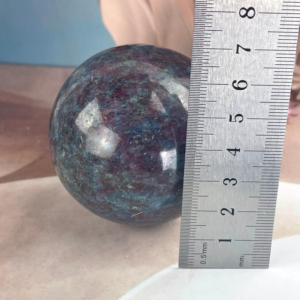 Blue And Purple Crystal Ball