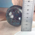 Blue And Purple Crystal Ball