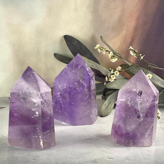 Amethyst Crystal Points