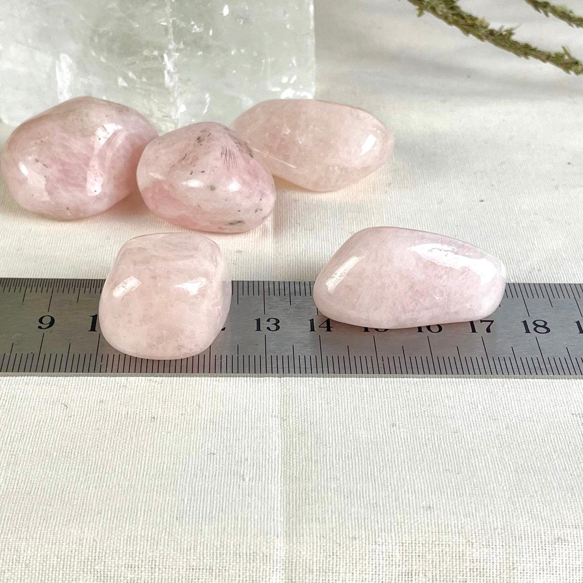 Morganite Tumbled Stones