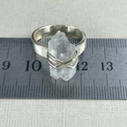 Tibetan Quartz Large Size Ring