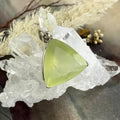 Large Prehnite Pendant
