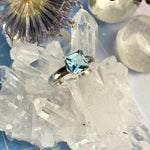 Square Shape Crystal Ring