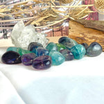 Rainbow Fluorite Tumbled Stones