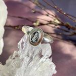 Sterling Silver Aquamarine Ring