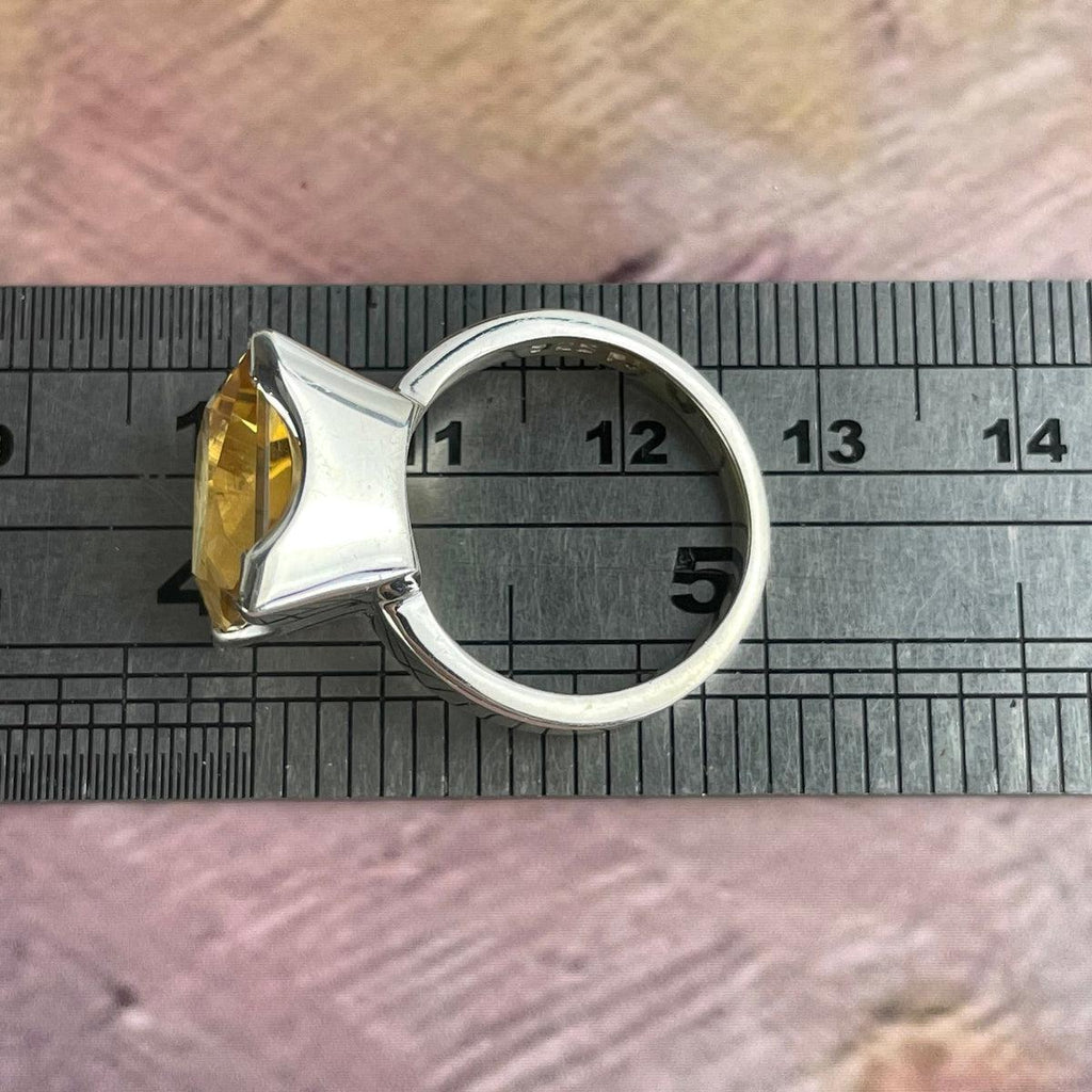 Yellow Gemstone Ring
