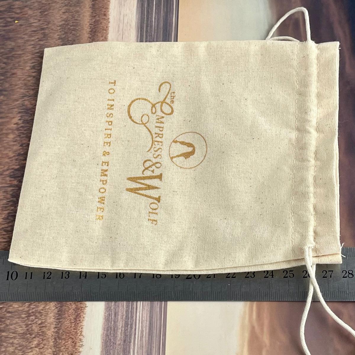 Organic Cotton Pouches & Tarot Bags
