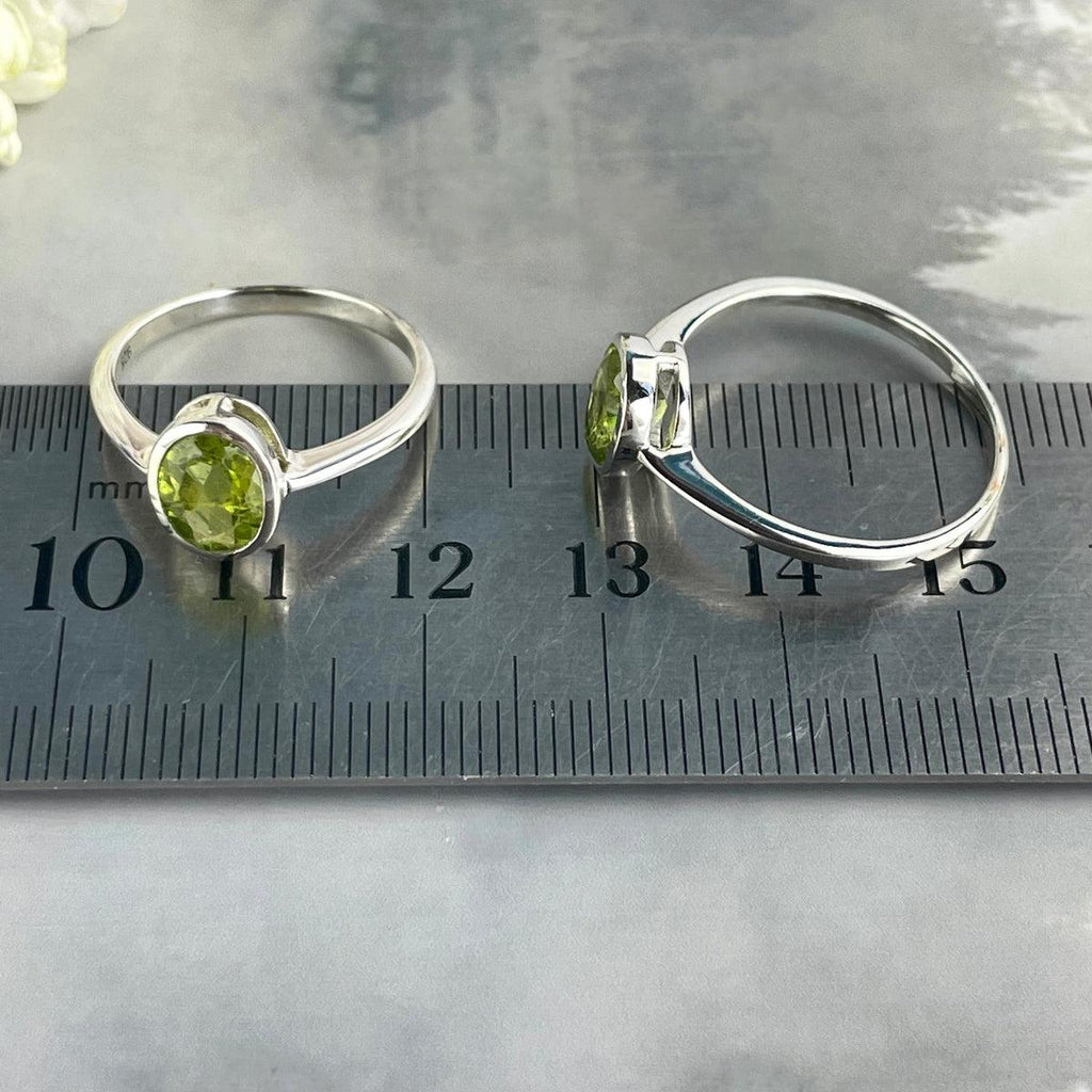 Green Gemstone Ring