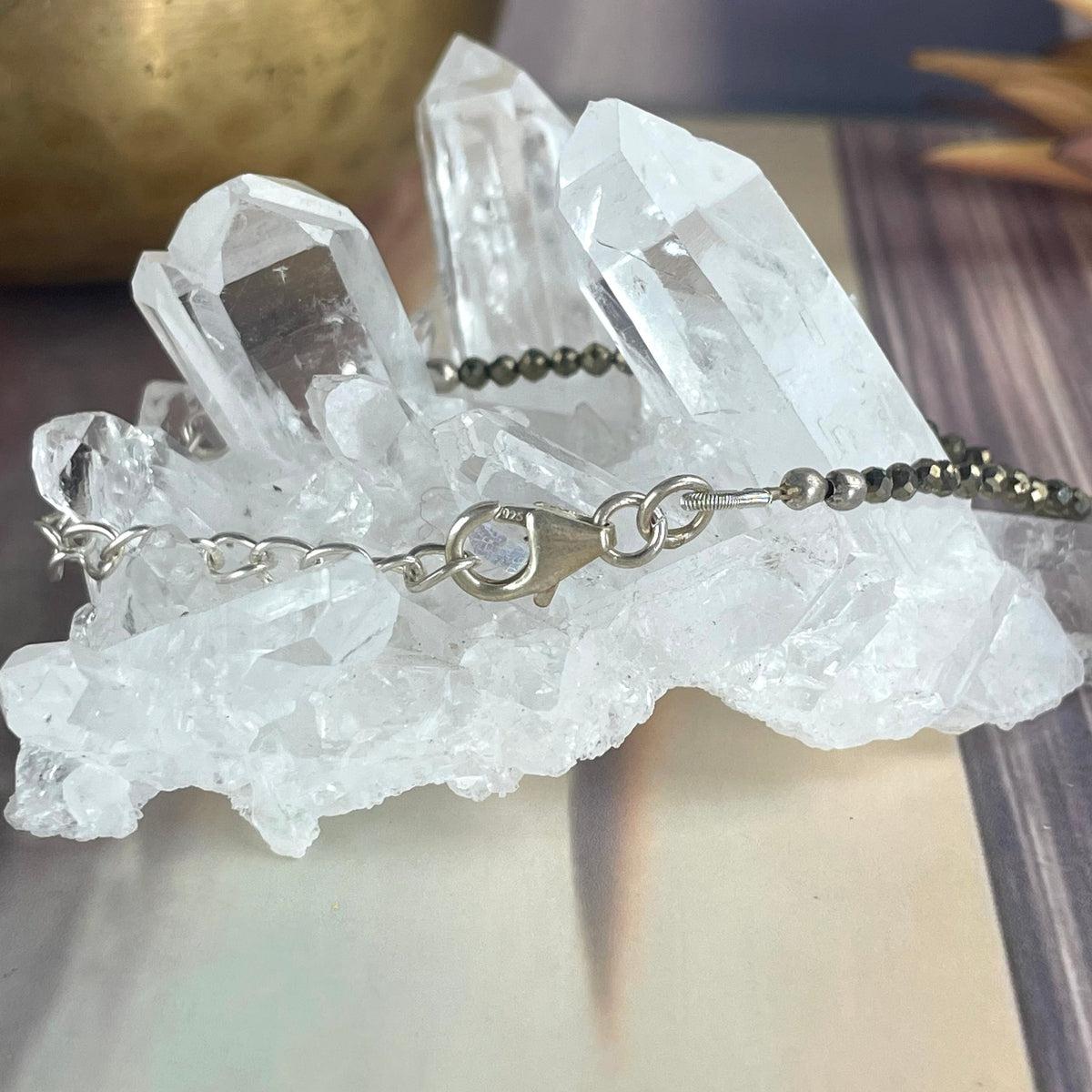 Metallic Bead Necklace