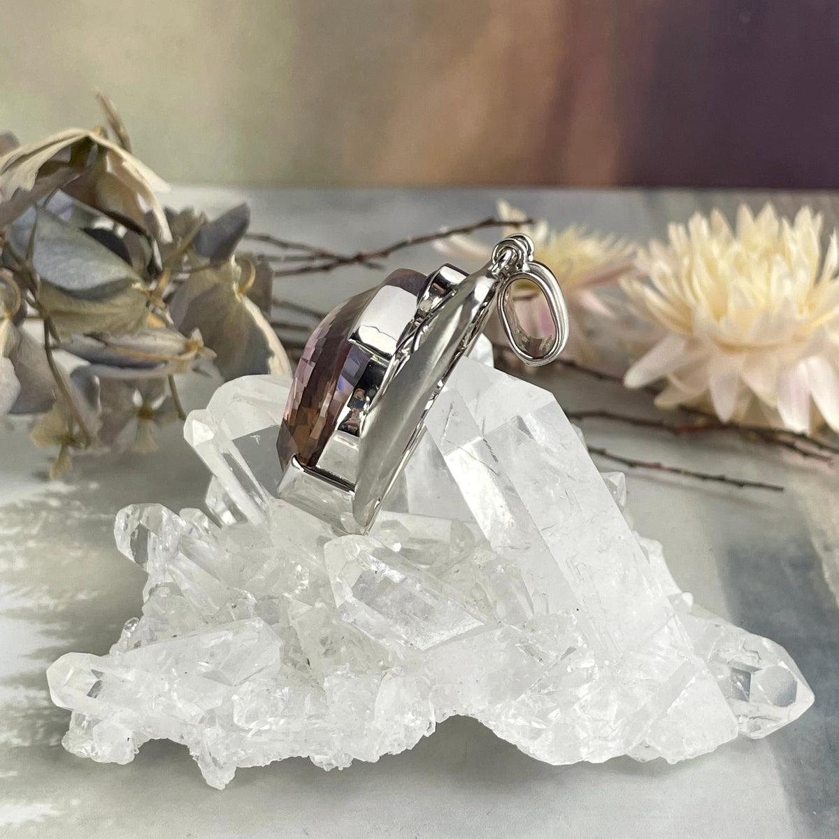Ametrine Gemstone Pendant