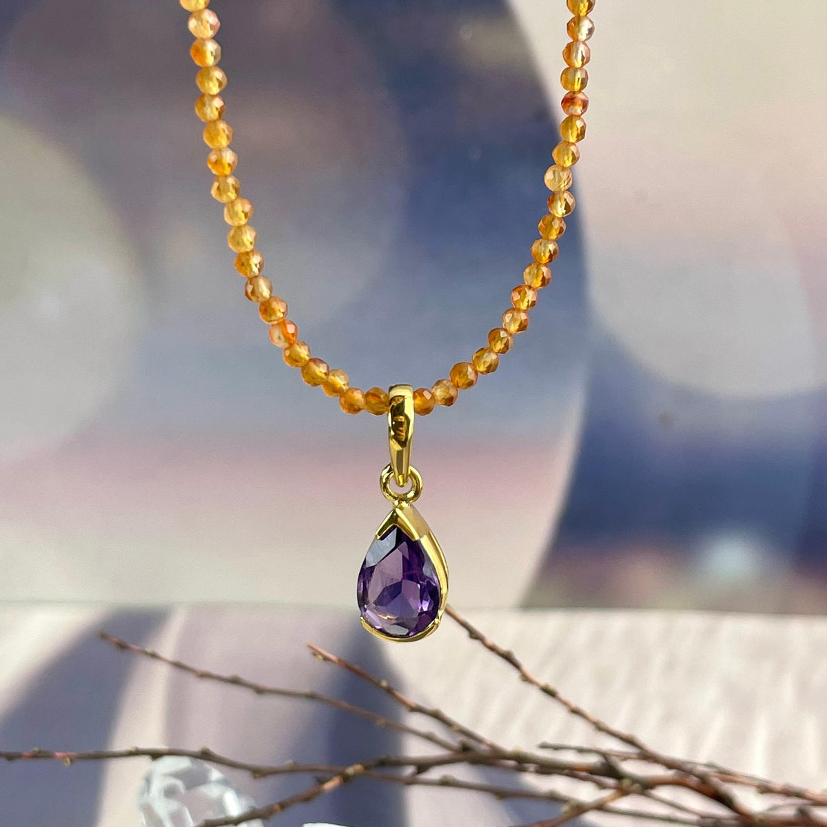 Fertility Crystal Necklace