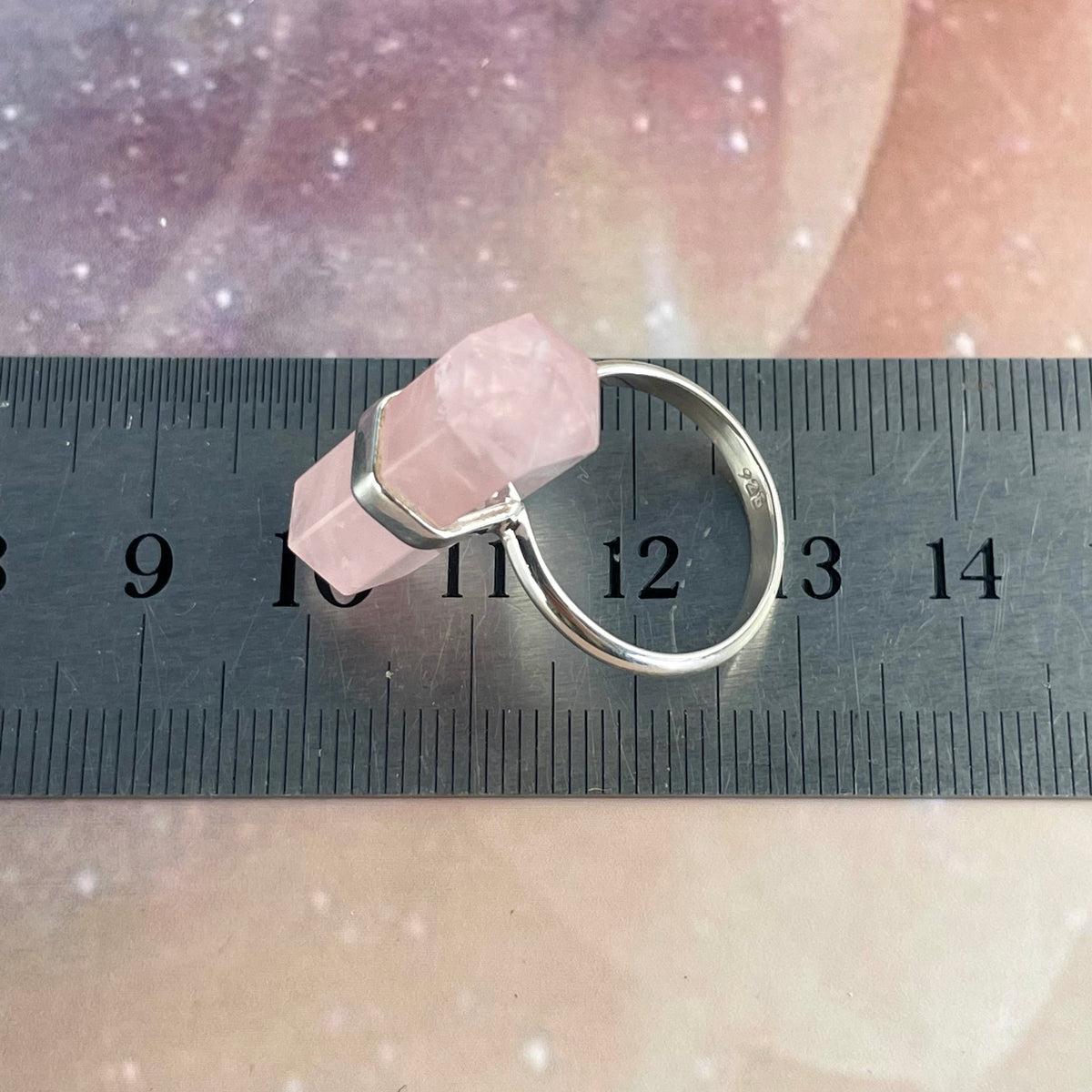 Double Terminated Quartz Ring