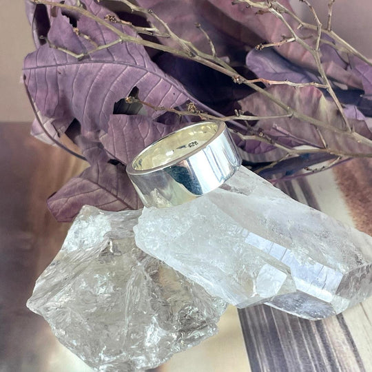 Solid 925 Silver Men’s Ring Band