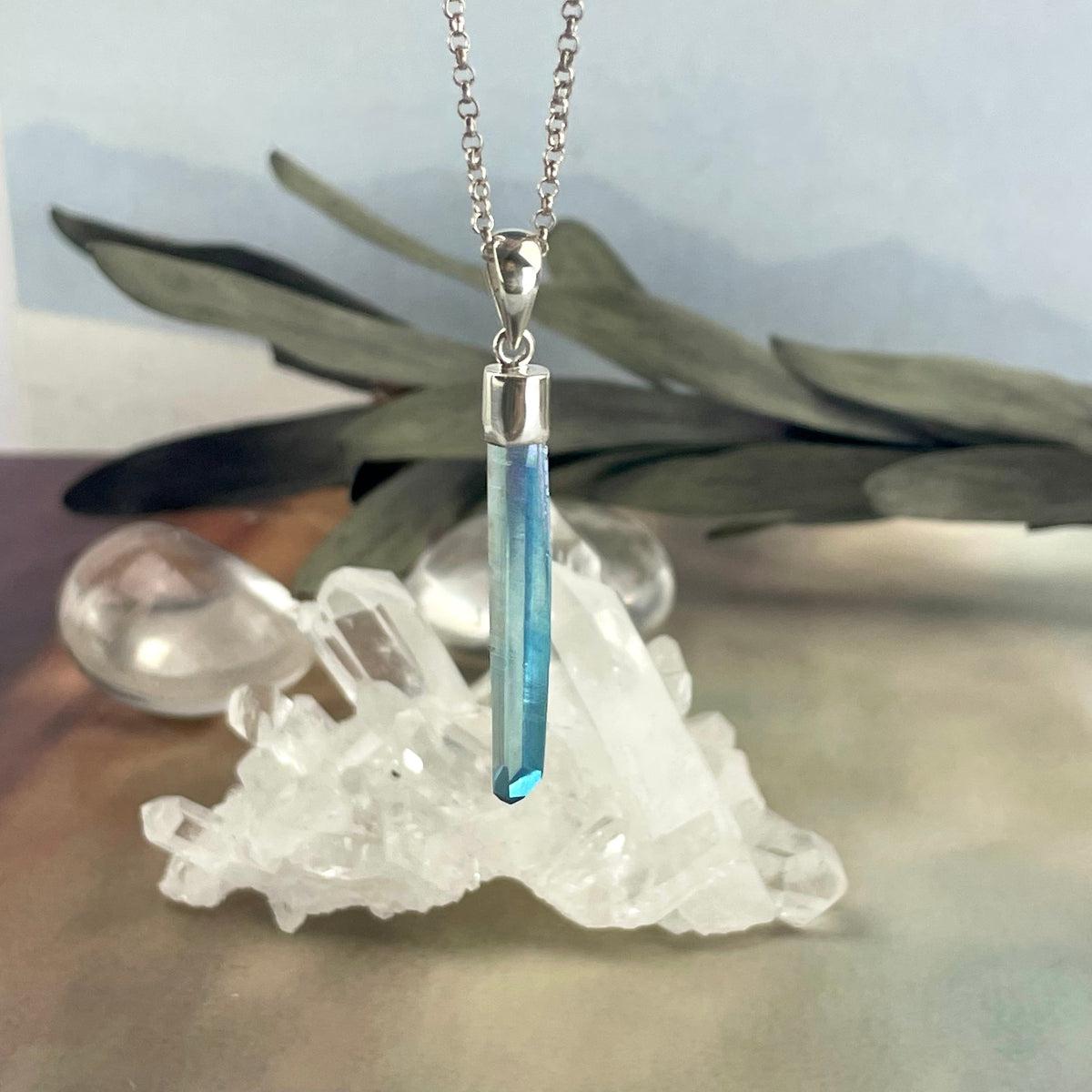 Magical Crystal Wand Pendant
