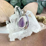 Purple Semi Precious Gemstone Pendant