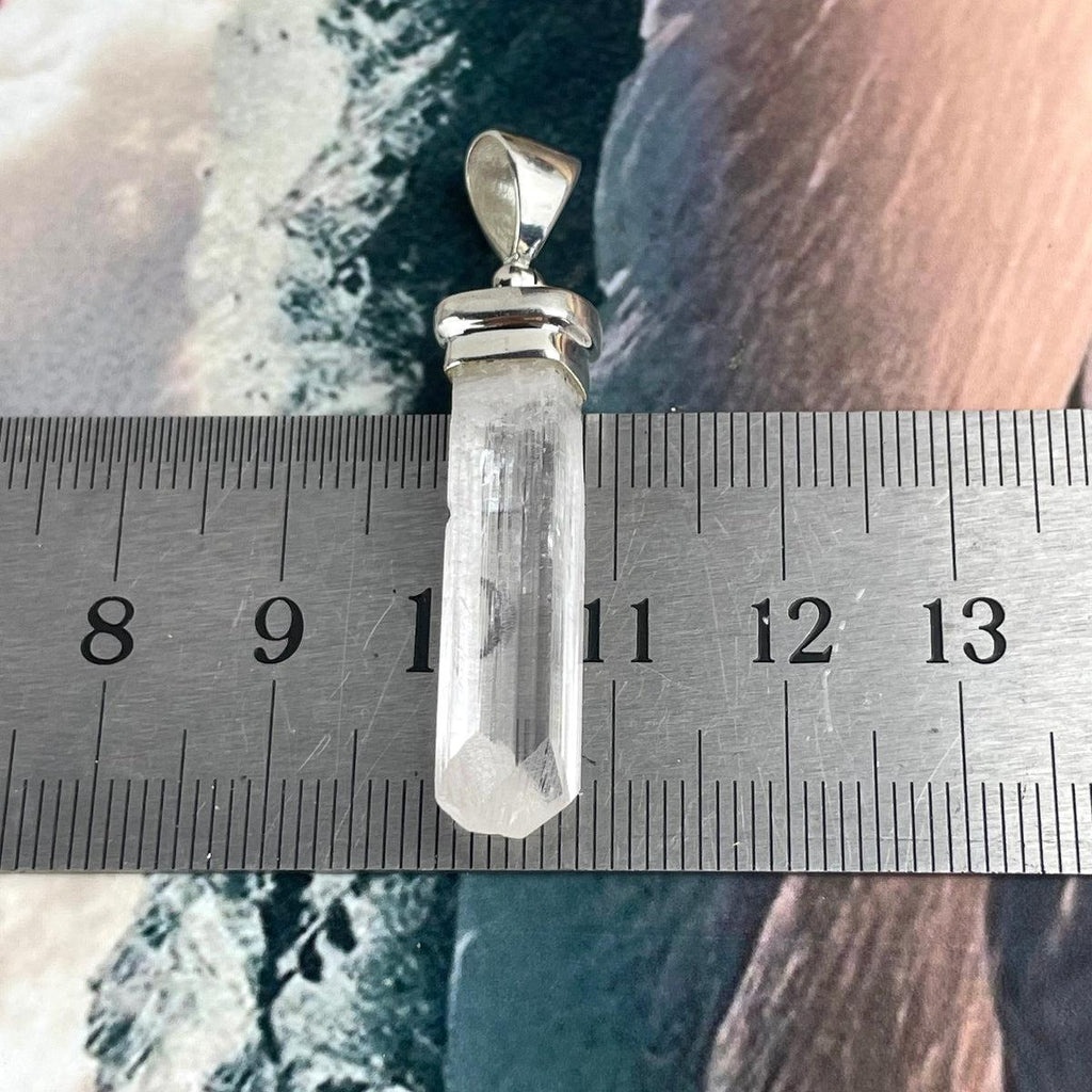 Crystal In Sterling Silver Pendant