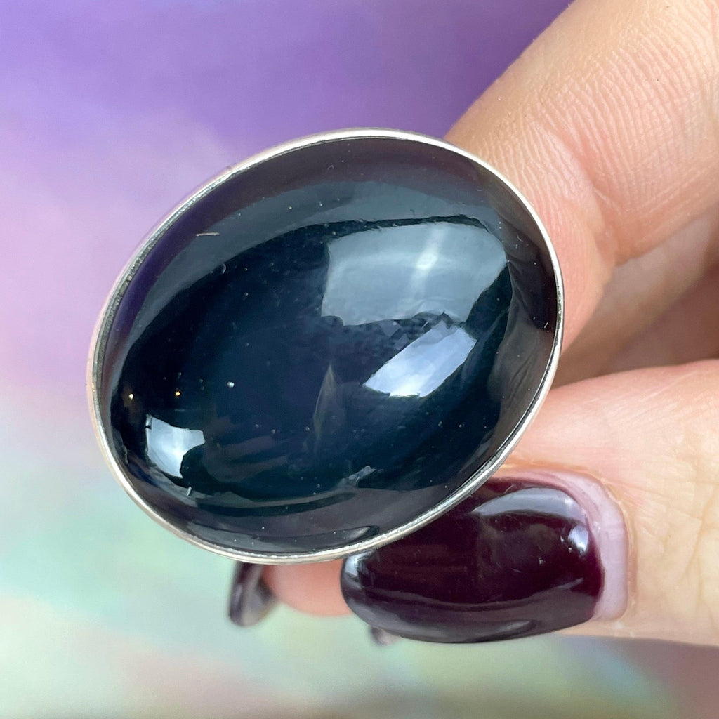 Rainbow Obsidian Assorted Shape Rings