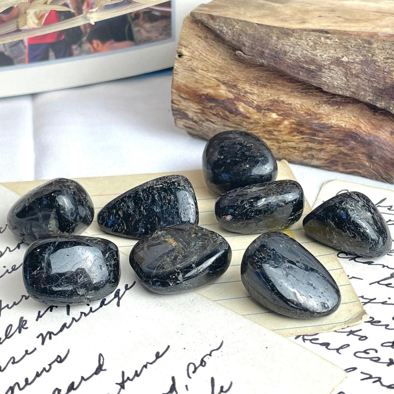 Nuummite Tumbled Stones
