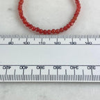 Carnelian Small Bead Bracelet
