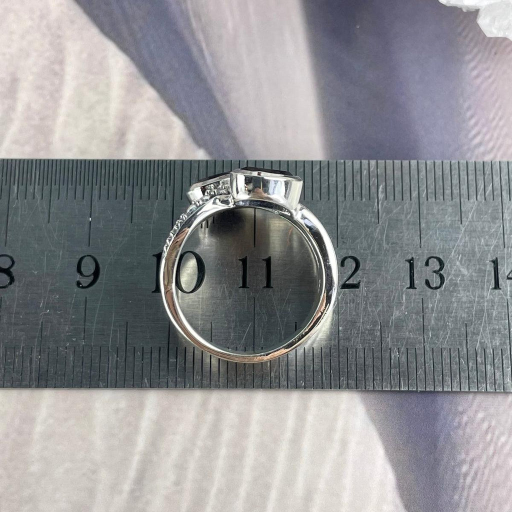Size 9 Smokey Quartz Ring