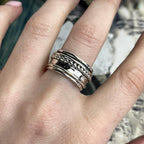 Couples Spinner Ring