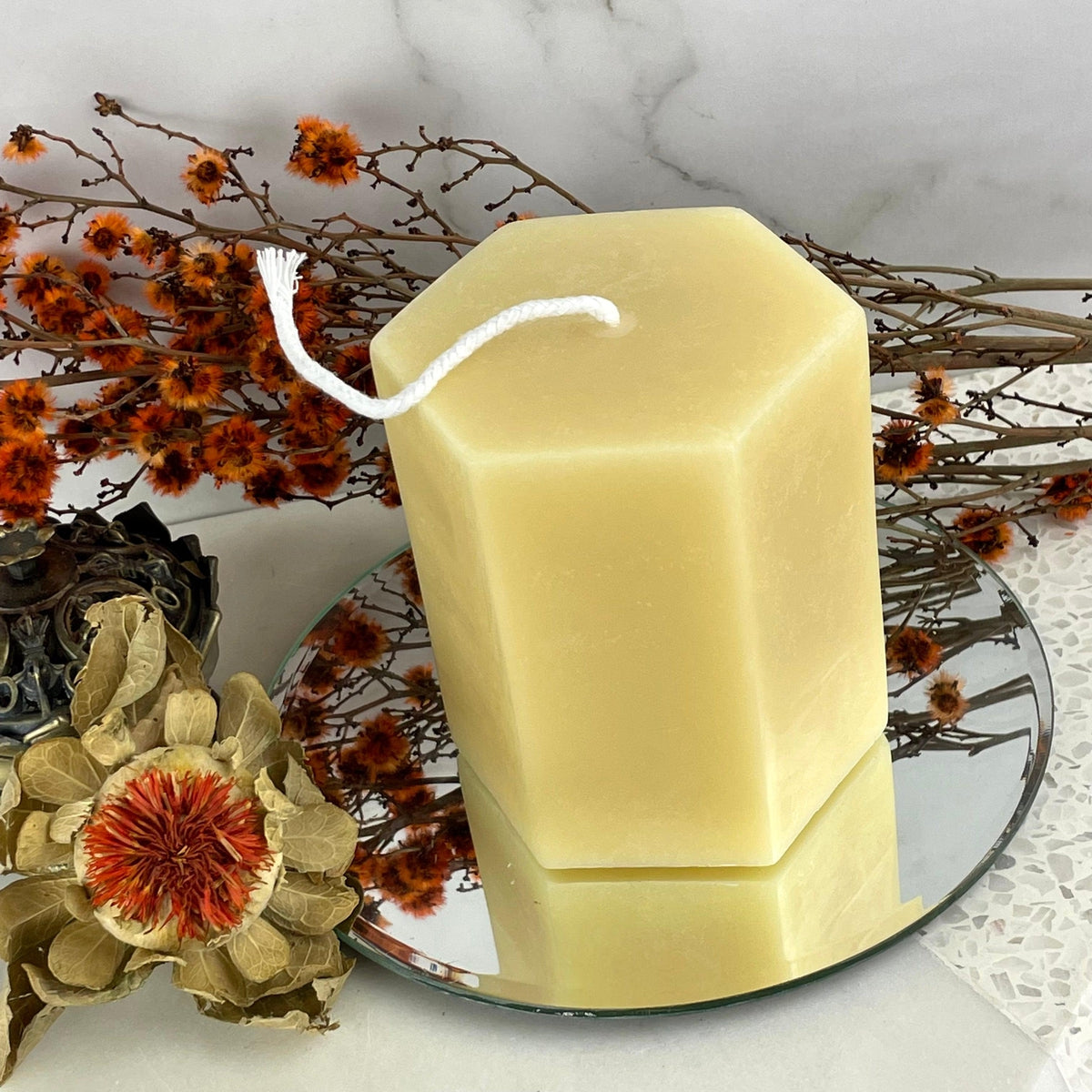100% Beeswax Candle