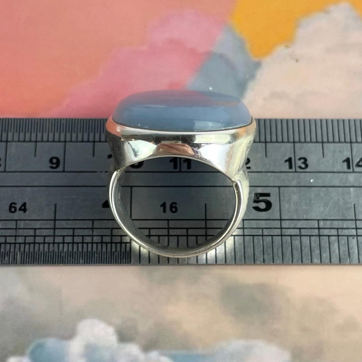 Soft Blue Stone Ring