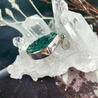 Green Druzy Crystal Jewellery