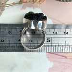 Extra Large Moldavite Ring