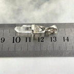 Tibetan Quartz Raw Small Double Terminated Point Pendant