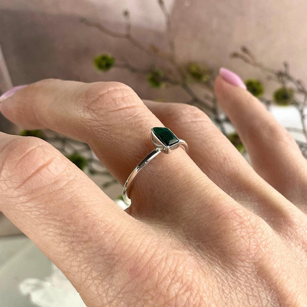 Malachite Stackable Ring